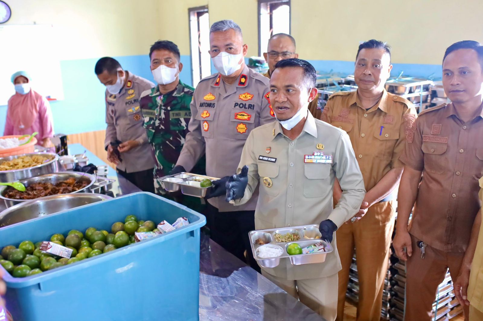 Bupati Bone Launching Makan Bergizi Gratis SPPG di Kecamatan Salomekko 1