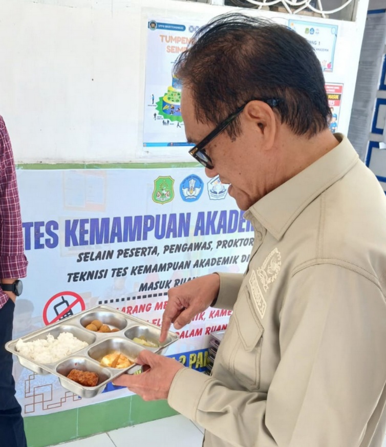 Latinro Latunrung Soroti Variasi Menu MBG Saat Blusukan di Sidrap