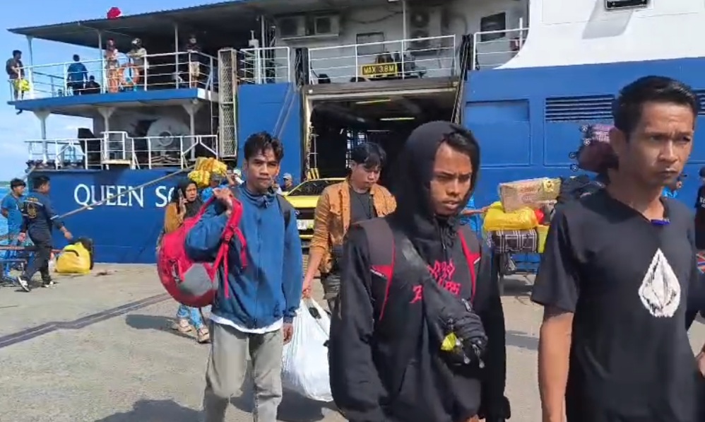 Arus Penumpang di Pelabuhan Nusantara: 23.693 Turun, 9.655 Naik