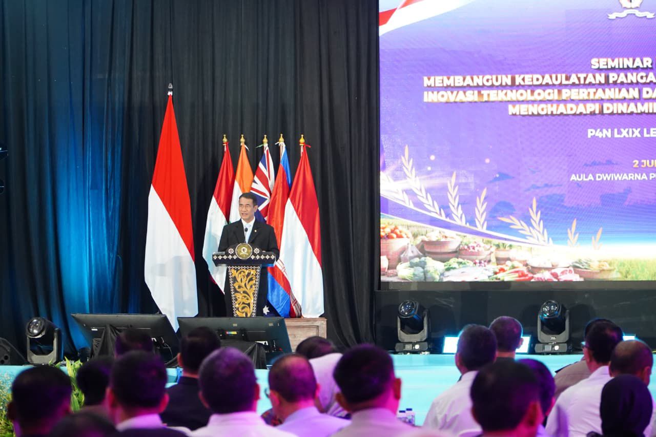 Di Lemhanas, Mentan Amran Titip Keberlanjutan Swasembada Pangan kepada Calon Pemimpin Bangsa